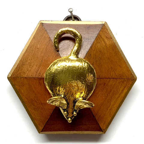 Wooden Frame with Mouse (3.75