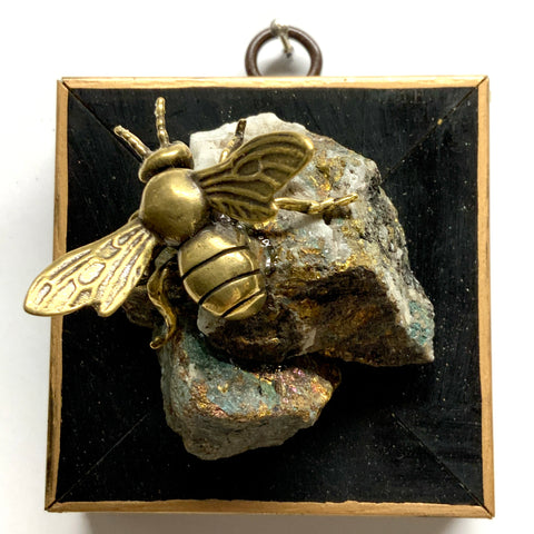 Modern Lacquered Frame with Bee on Stone (3