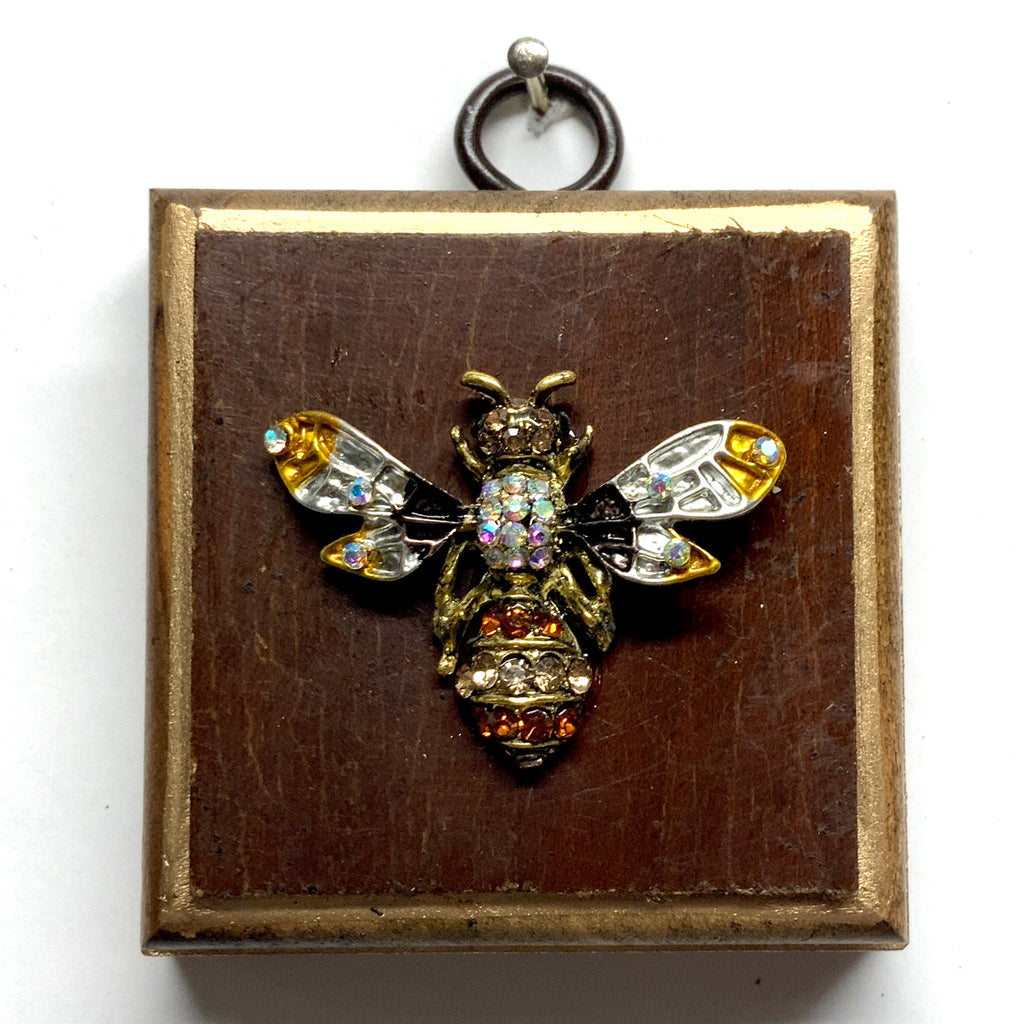 Wooden Frame with Bee (2.5