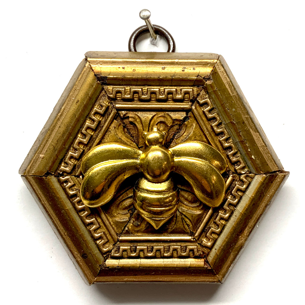 Gilt Frame with Deco Bee (3.25