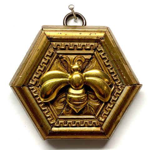 Gilt Frame with Deco Bee (3.25