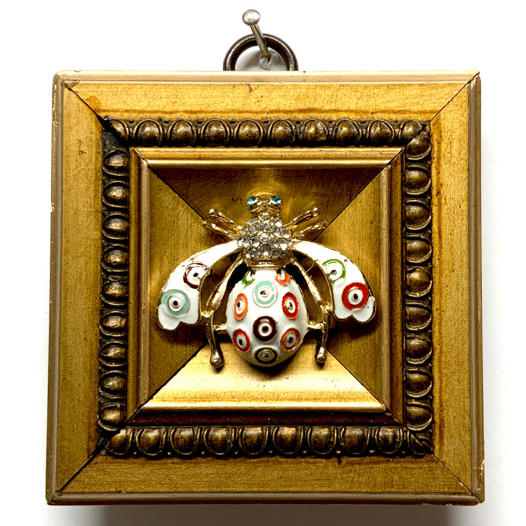 Gilt Frame with Enameled Bee (3.25