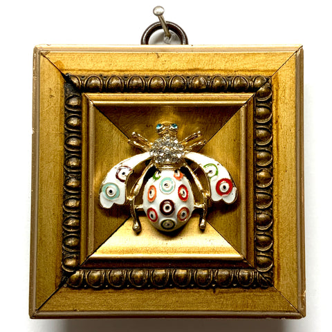 Gilt Frame with Enameled Bee (3.25
