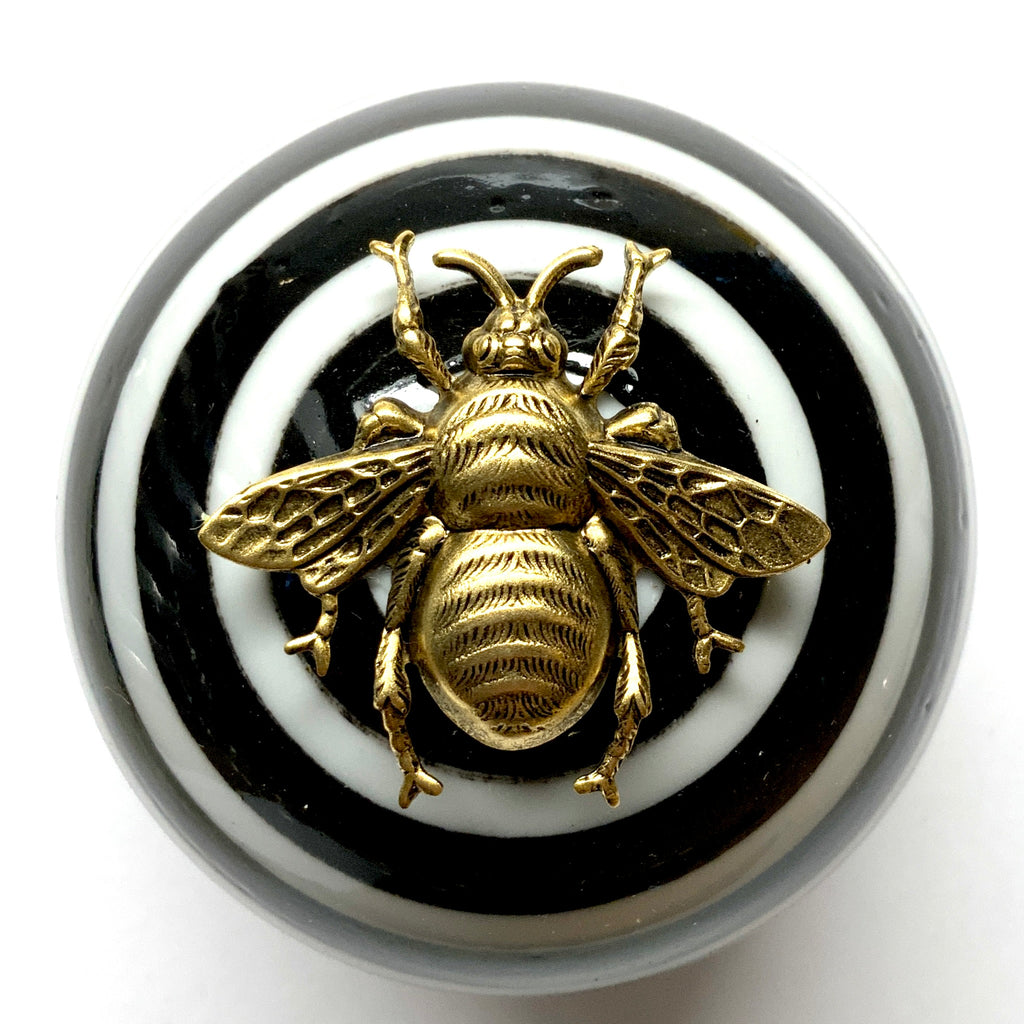 Ceramic Ball Frame with Grande Bee / Slight Imperfections (3
