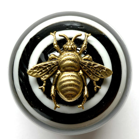 Ceramic Ball Frame with Grande Bee / Slight Imperfections (3