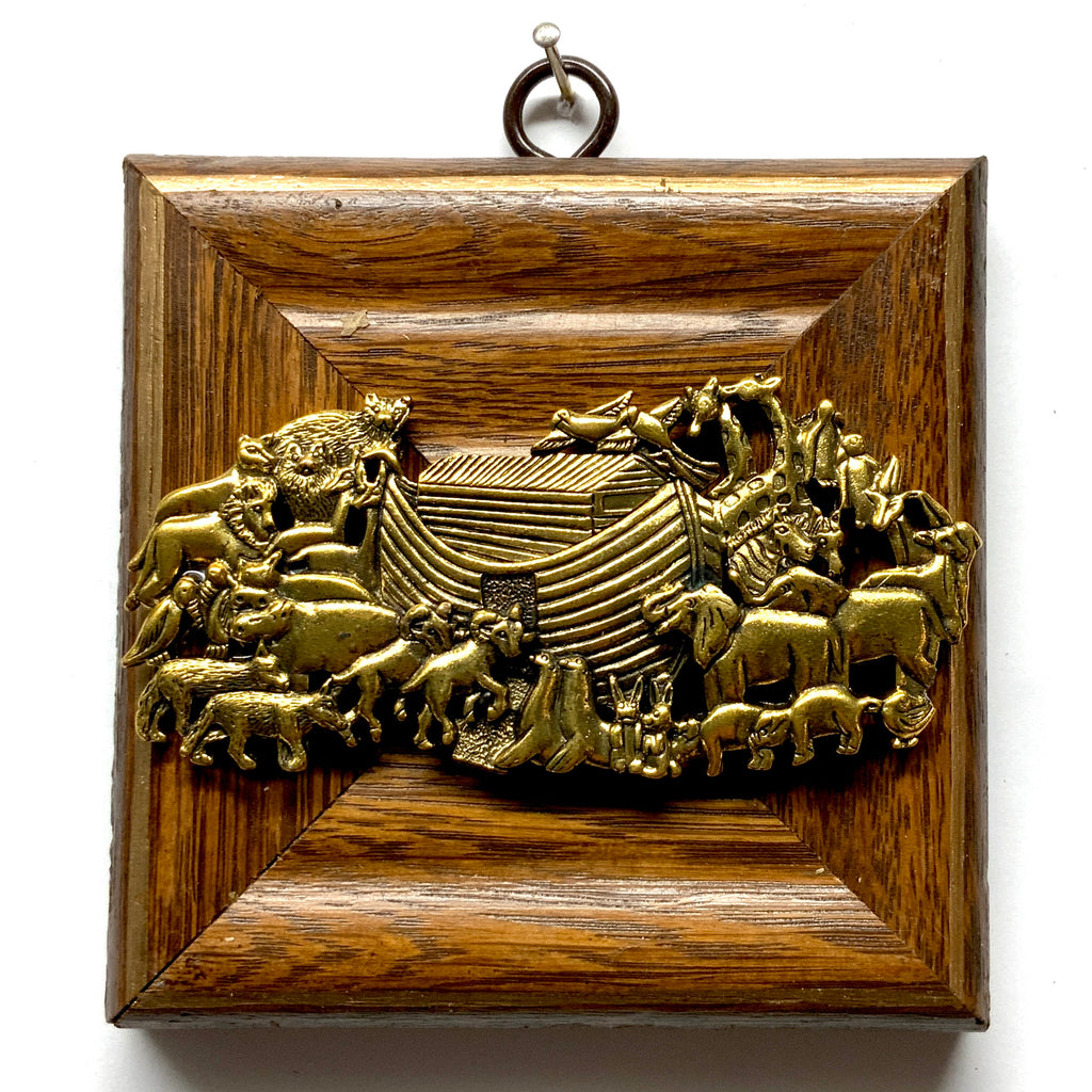 Wooden Frame with Noah's Ark (4.25
