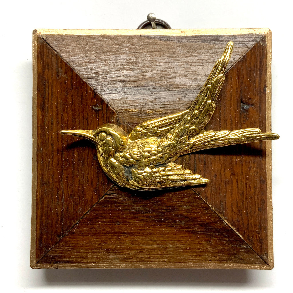 Wooden Frame with Swallow (3.5