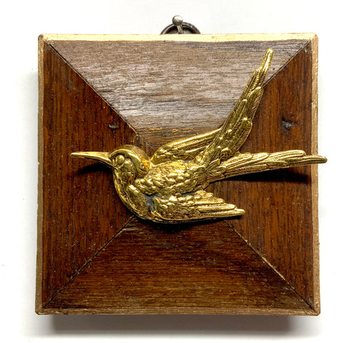 Wooden Frame with Swallow (3.5