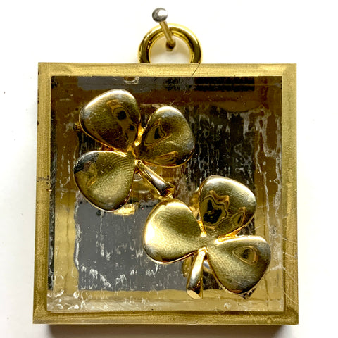 Acrylic Frame with Clovers / Slight Imperfections (2