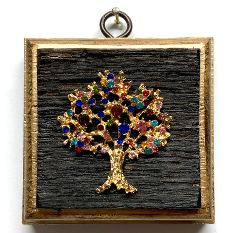 Bourbon Barrel Frame with Tree of Life (3