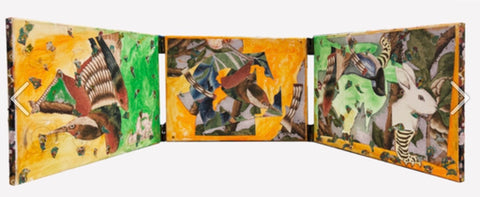 Silent Auction Tryptych #2 by Trace Mayer at KMAC Contemporary Art Museum- Auction Ends Thursday October 22nd (Copy)