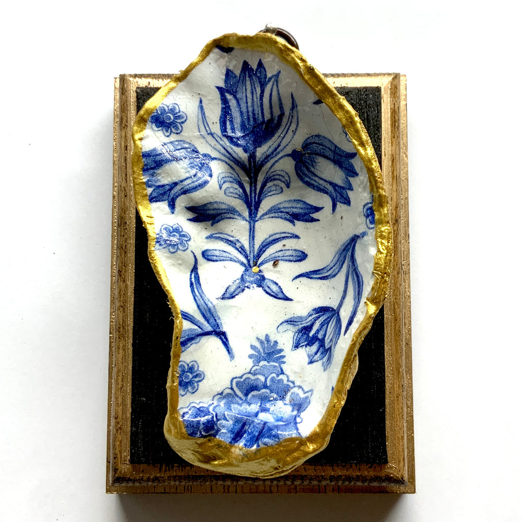 Bourbon Barrel Frame with Oyster Shell (3.25