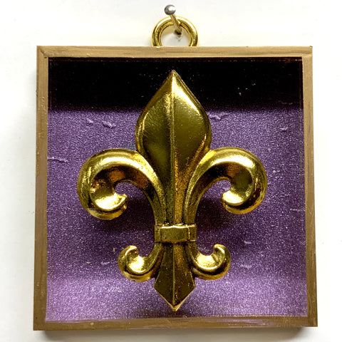 Acrylic Frame with Fleur-de-lis / Slight Imperfections (3