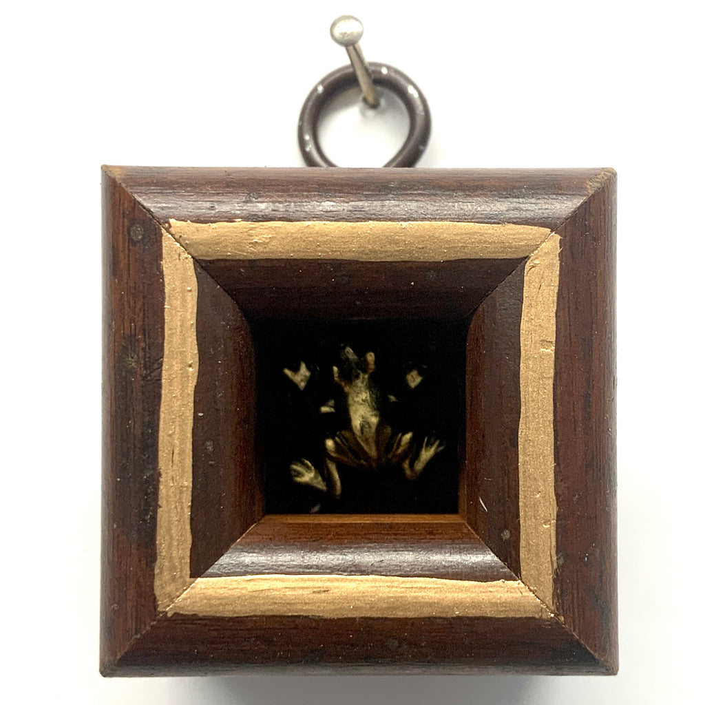 Wooden Frame with Frog (1.75