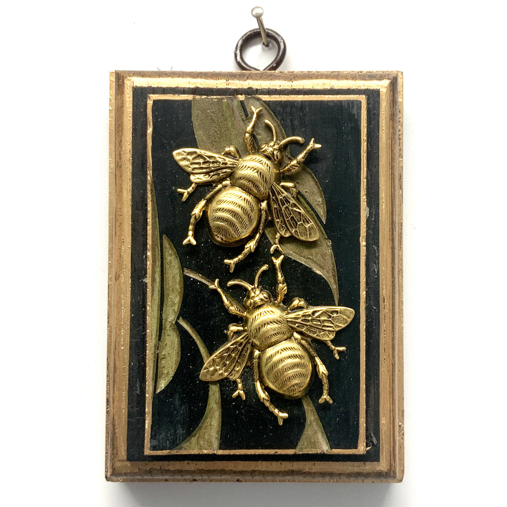 Bourbon Barrel Frame with Grande Bees on Coromandel (3.25
