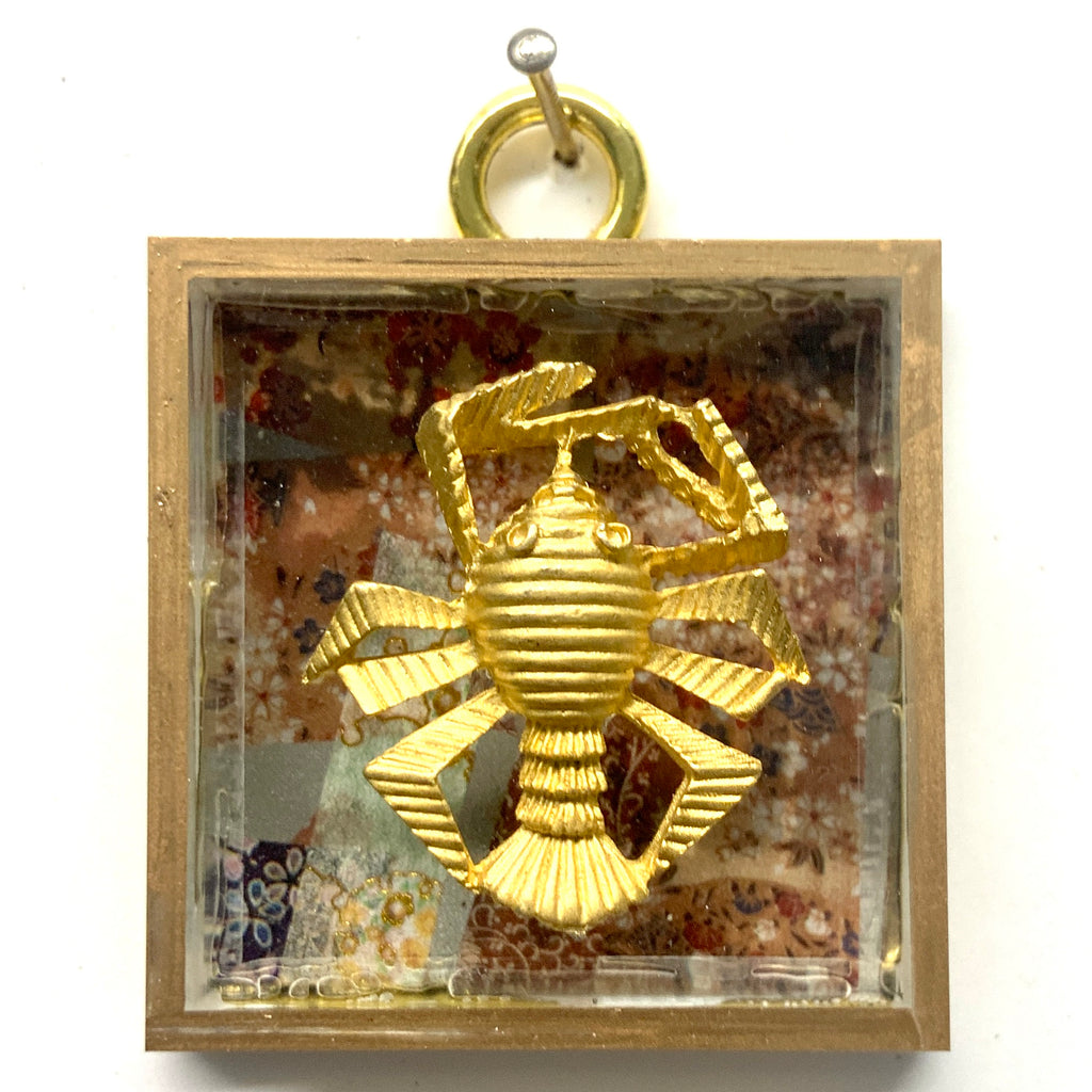 Acrylic Frame with Lobster / Slight Imperfections (2