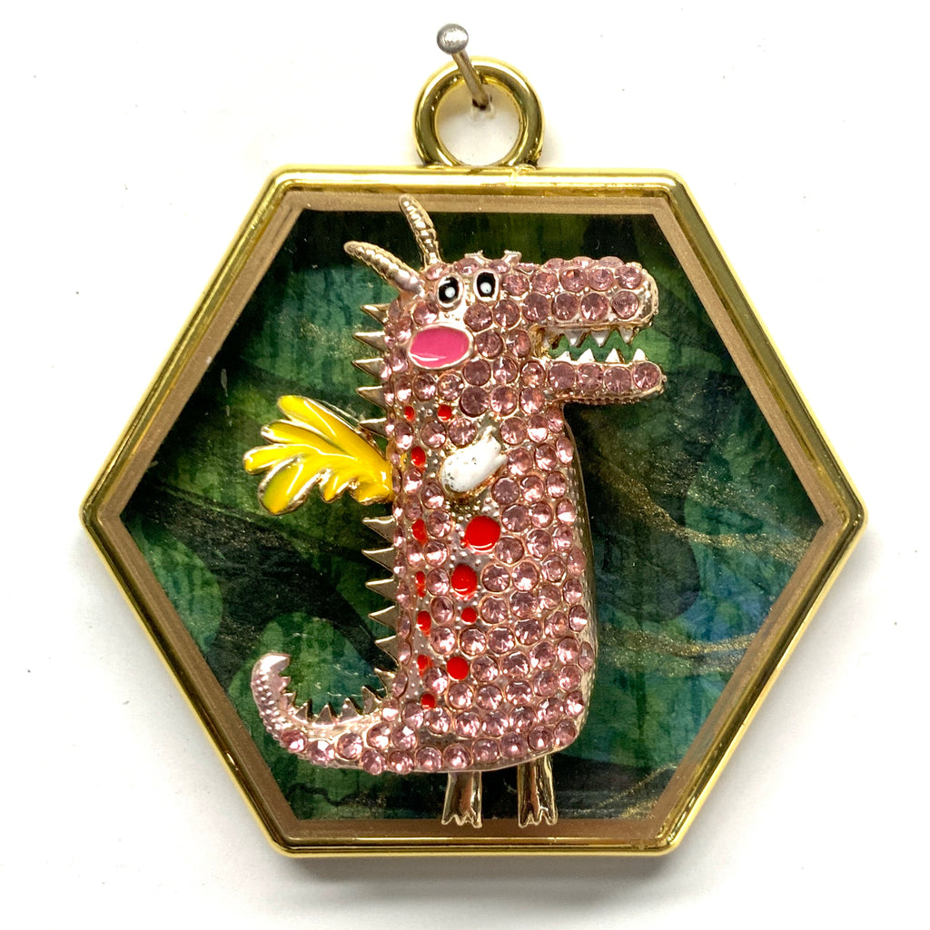 Acrylic Frame with Dragon / Slight Imperfections (3.25