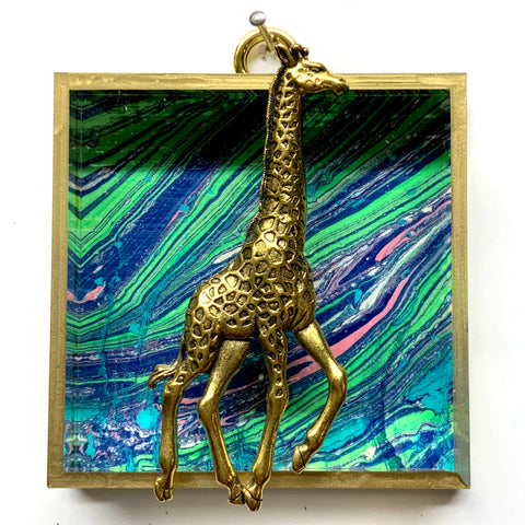 Acrylic Frame with Giraffe / Slight Imperfections (3