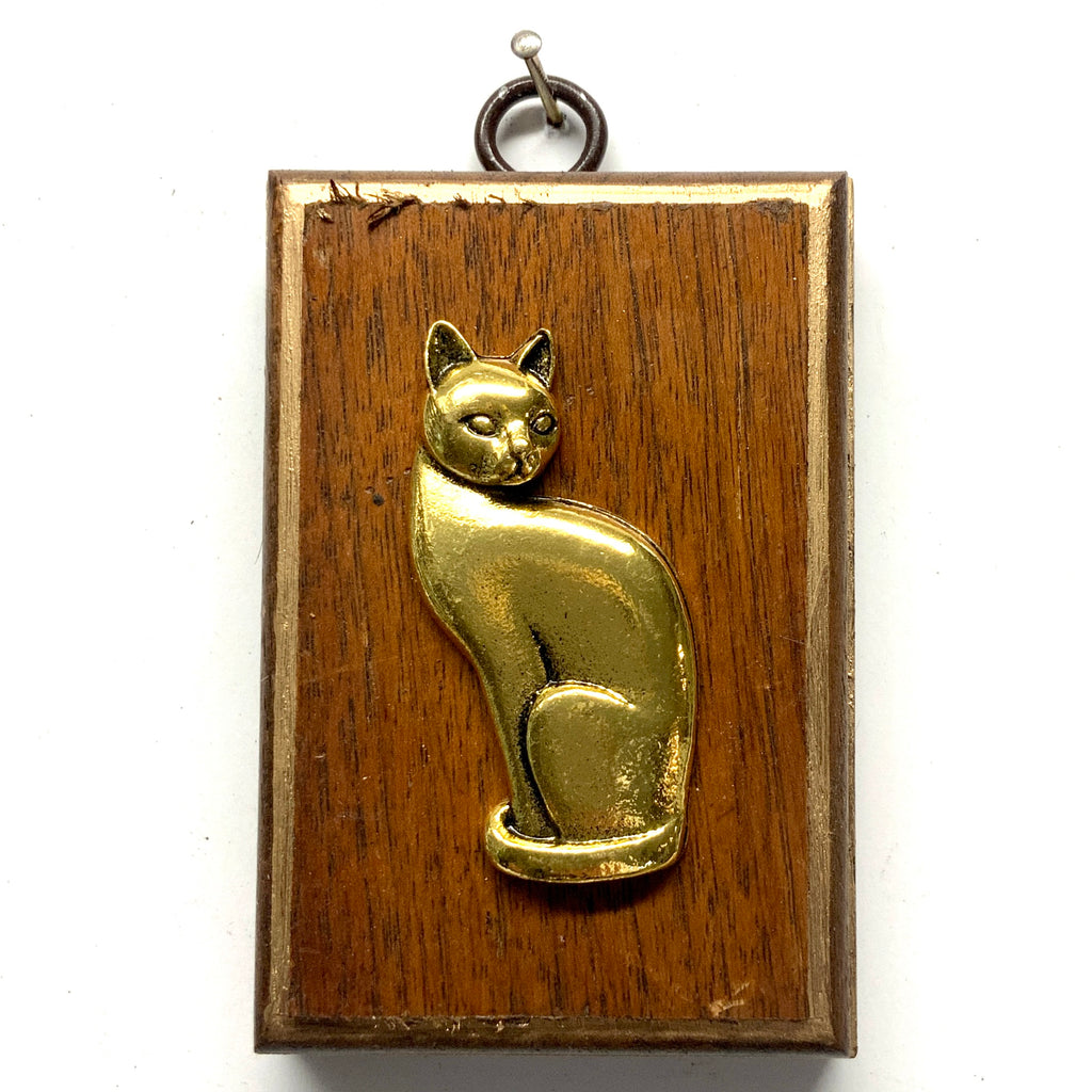 Wooden Frame with Cat (2.5