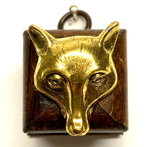 Wooden Frame with Fox (1.5” wide)