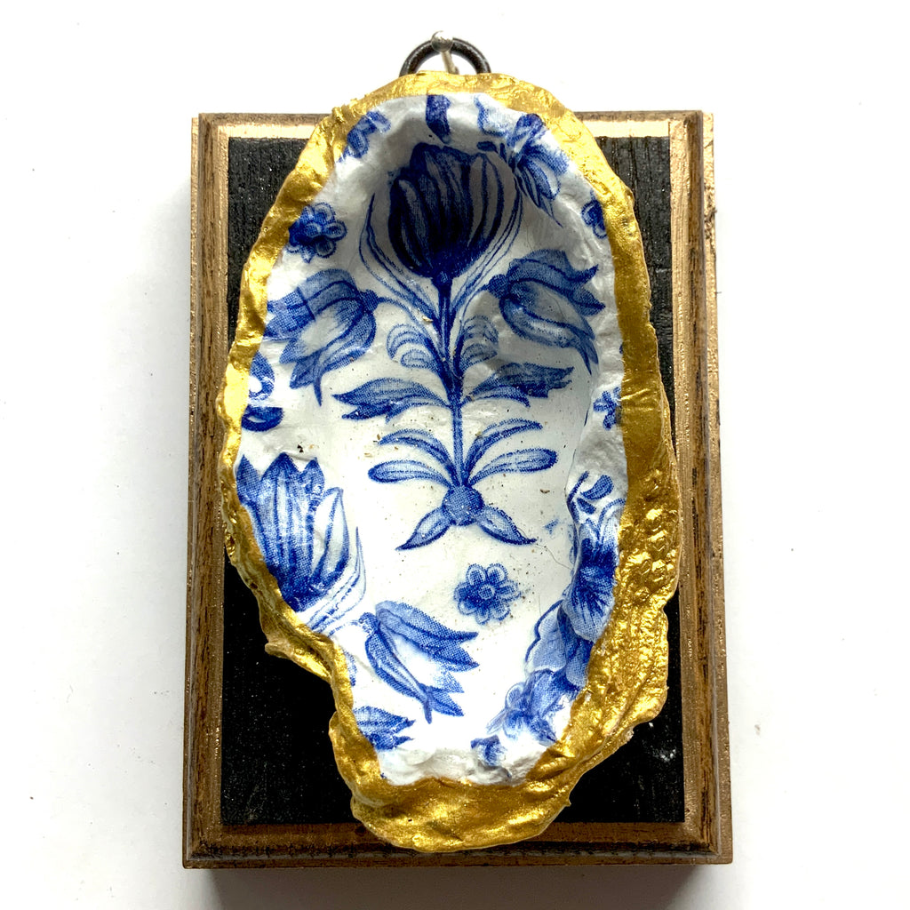Bourbon Barrel Frame with Oyster Shell (3.25