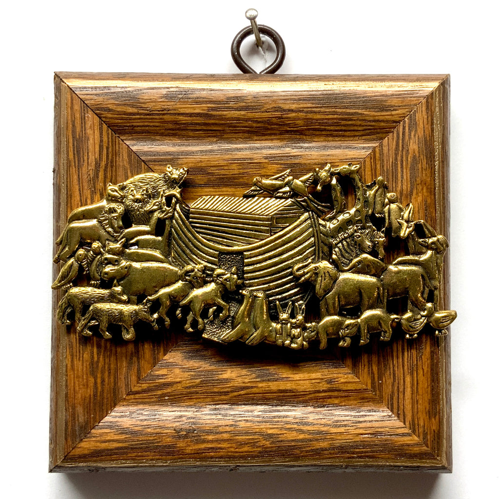 Wooden Frame with Noah's Ark (4