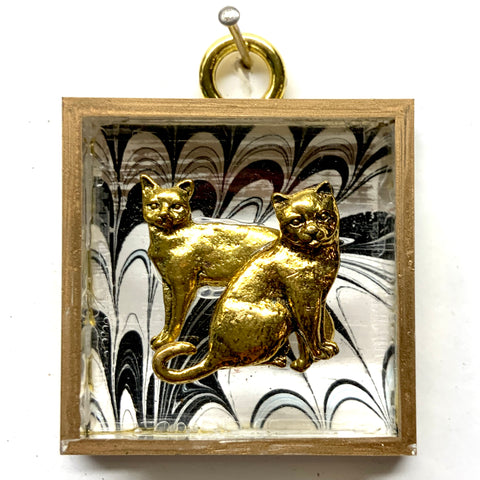 Acrylic Frame with Cats / Slight Imperfections (2