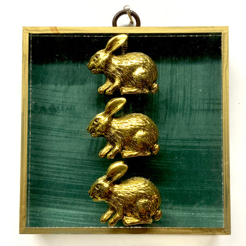 Acrylic Frame with Rabbit Rabbit Rabbit / Slight Imperfections (4