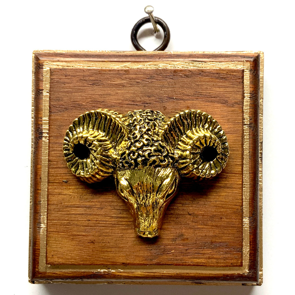 Wooden Frame with Ram (3.25” wide)