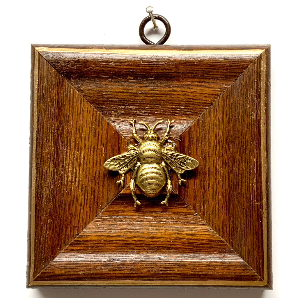 Wooden Frame with Grande Bee (4.25” wide)