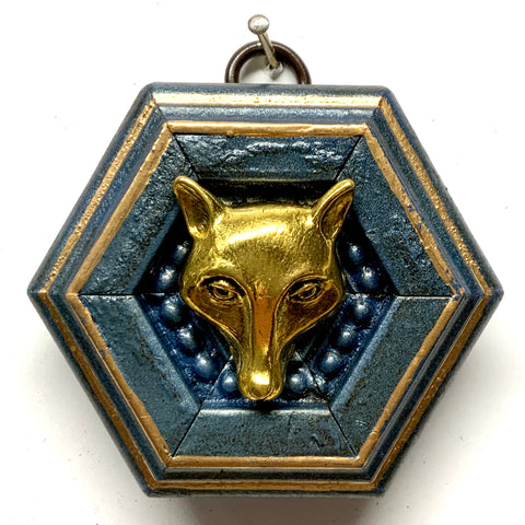 Painted Frame with Fox (3” wide)