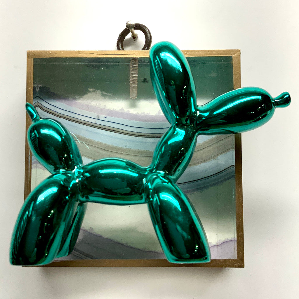 Acrylic Frame with Balloon Dog / Slight Imperfections (3