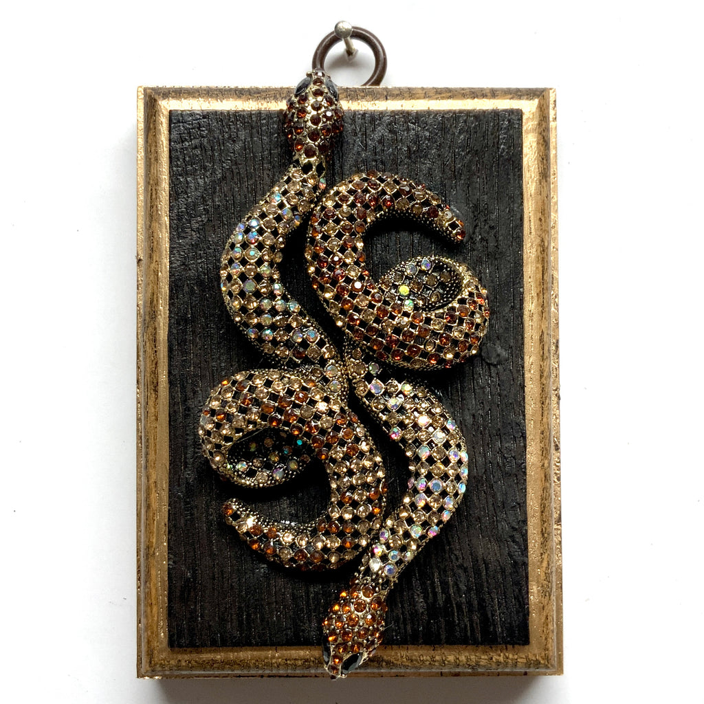 Bourbon Barrel Frame with Snakes (3.25