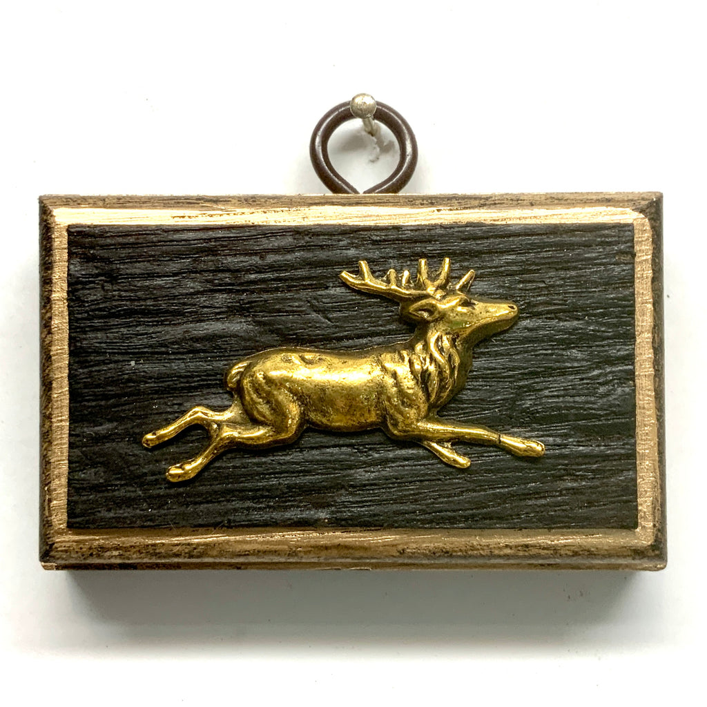 Bourbon Barrel Frame with Stag (3” wide)