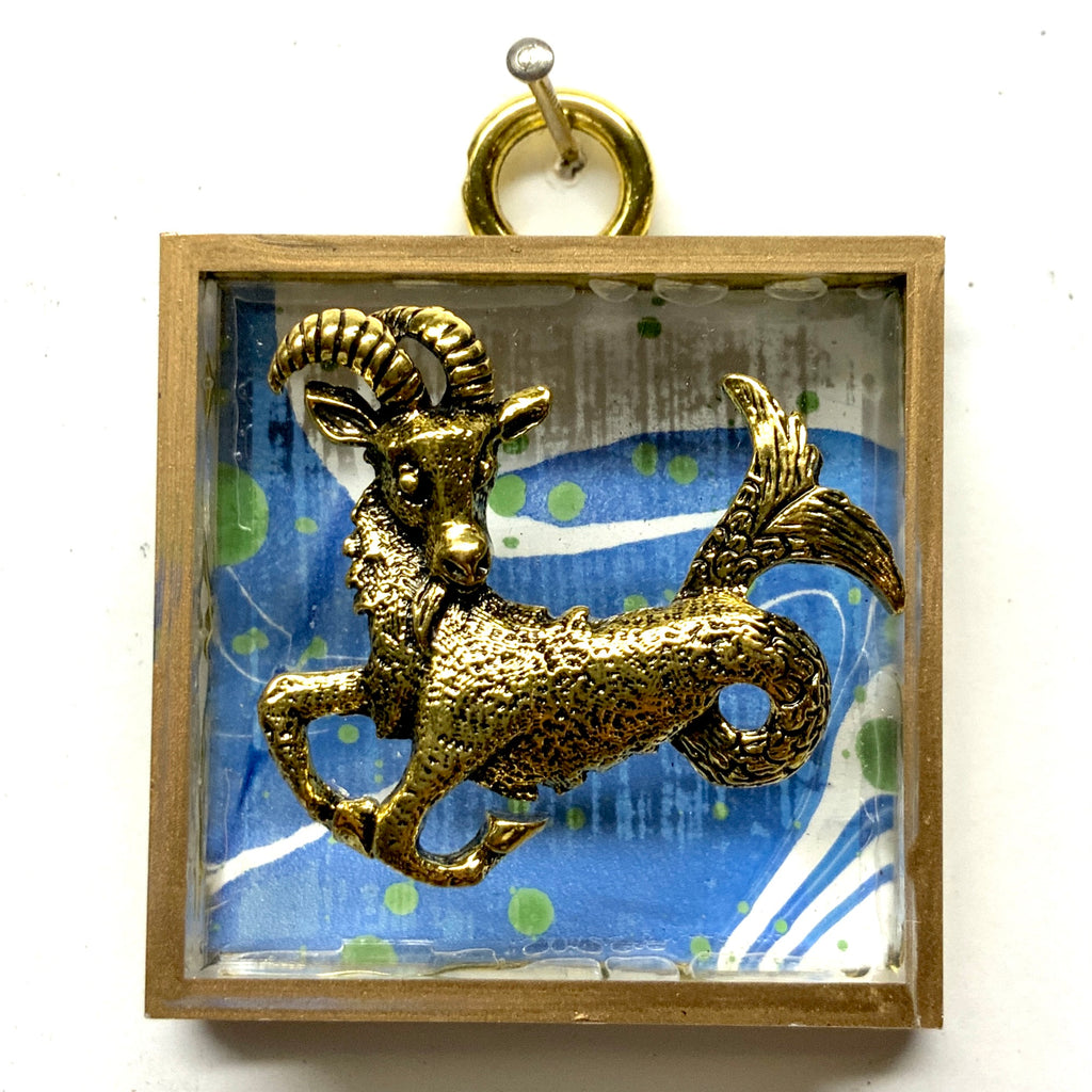 Acrylic Frame with Capricorn / Slight Imperfections (2