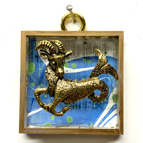 Acrylic Frame with Capricorn / Slight Imperfections (2
