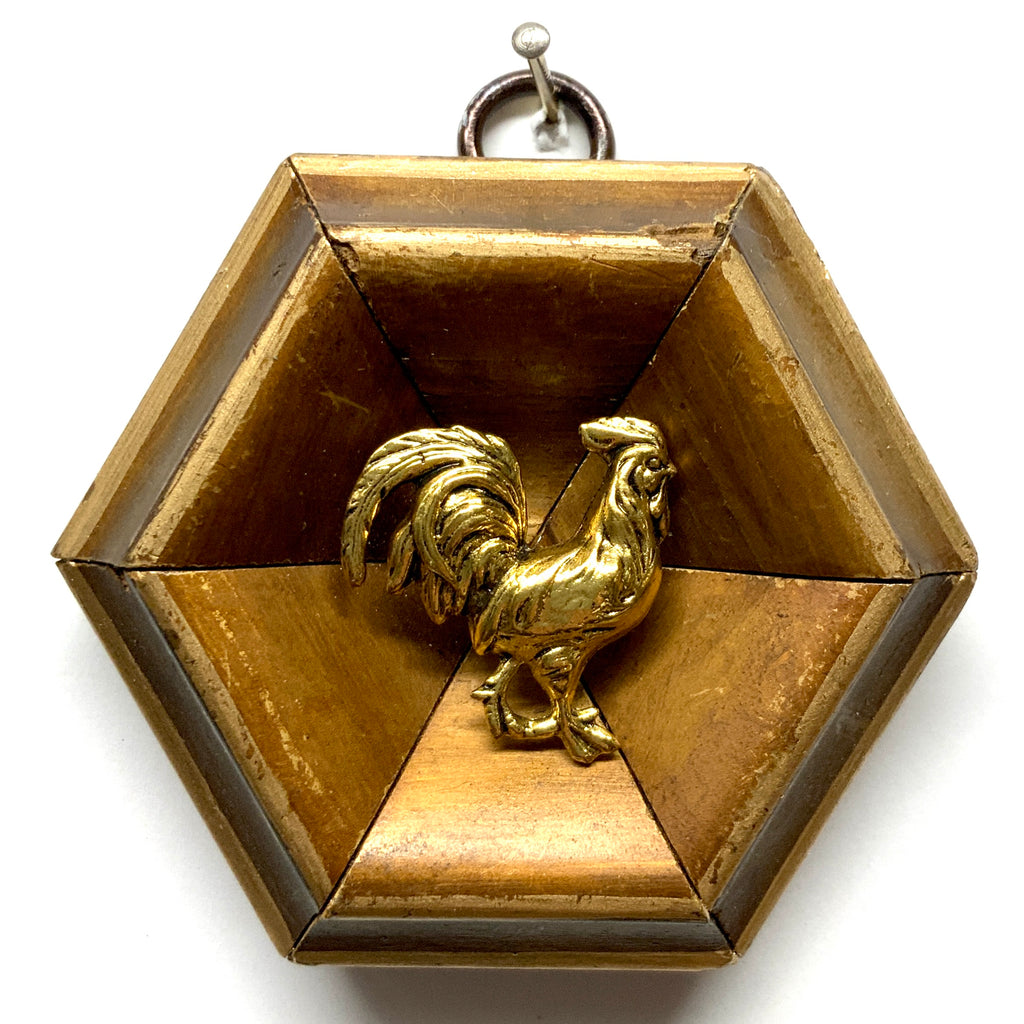 Gilt Frame with Rooster (3.25