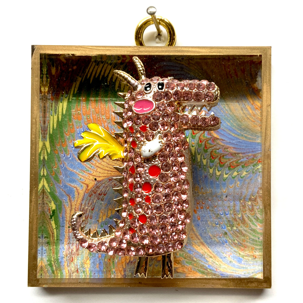 Acrylic Frame with Dragon / Slight Imperfections (3