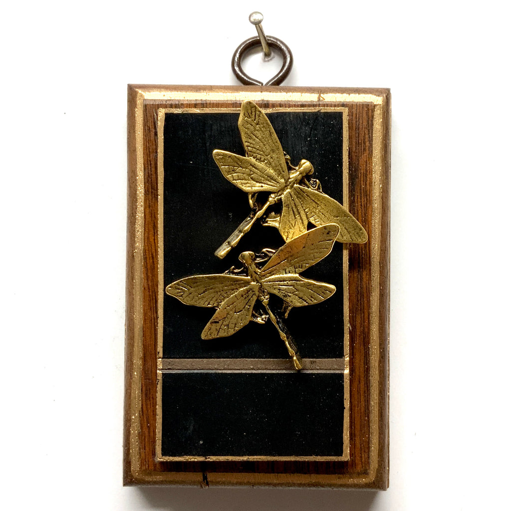 Wooden Frame with Dragonflies on Coromandel (2.5