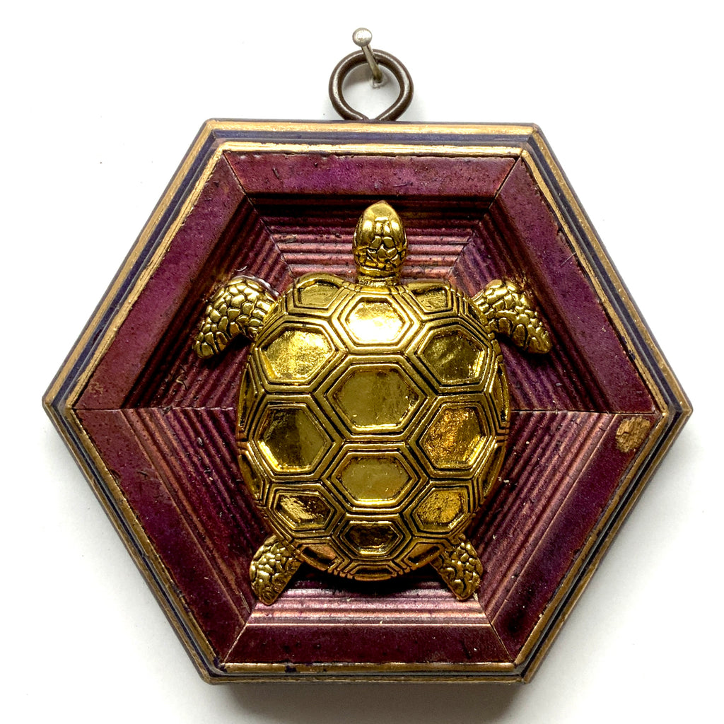 Painted Frame with Turtle (4.25