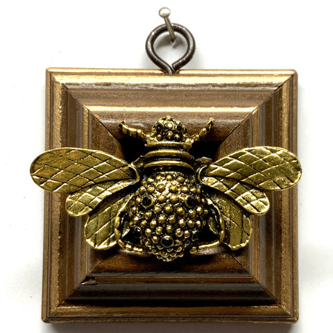 Wooden Frame with Queen Bee (3