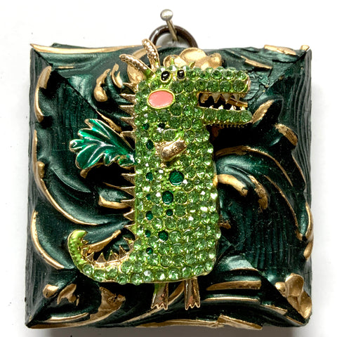 Painted Frame with Dragon (3