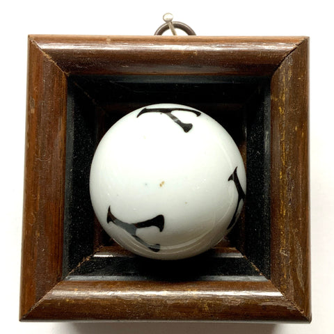 Wooden Frame with Y Ceramic Ball / Slight Imperfections (3