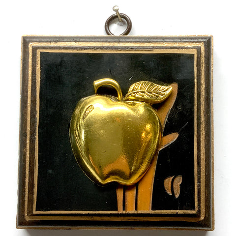 Wooden Frame with Apple on Coromandel (4