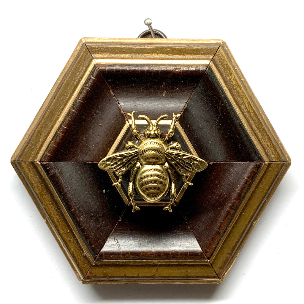 Gilt Frame with Grande Bee (4.75