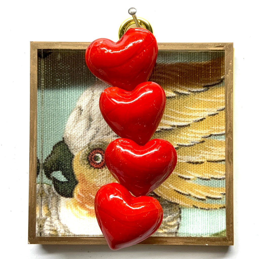 Acrylic Frame with Hearts / Slight Imperfections (3