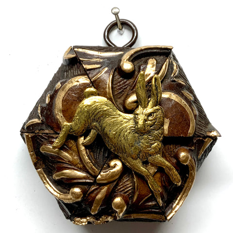 Painted Frame with Hare (3