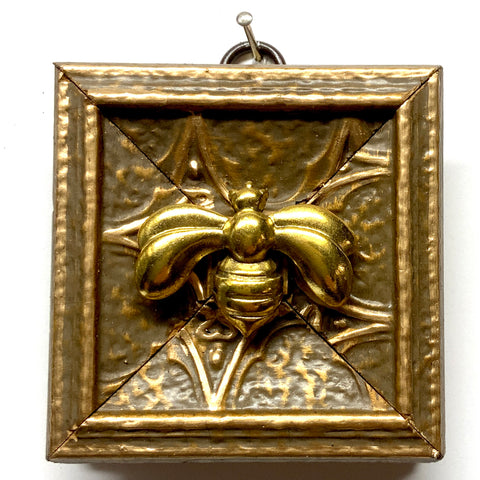Gilt Frame with Deco Bee (3