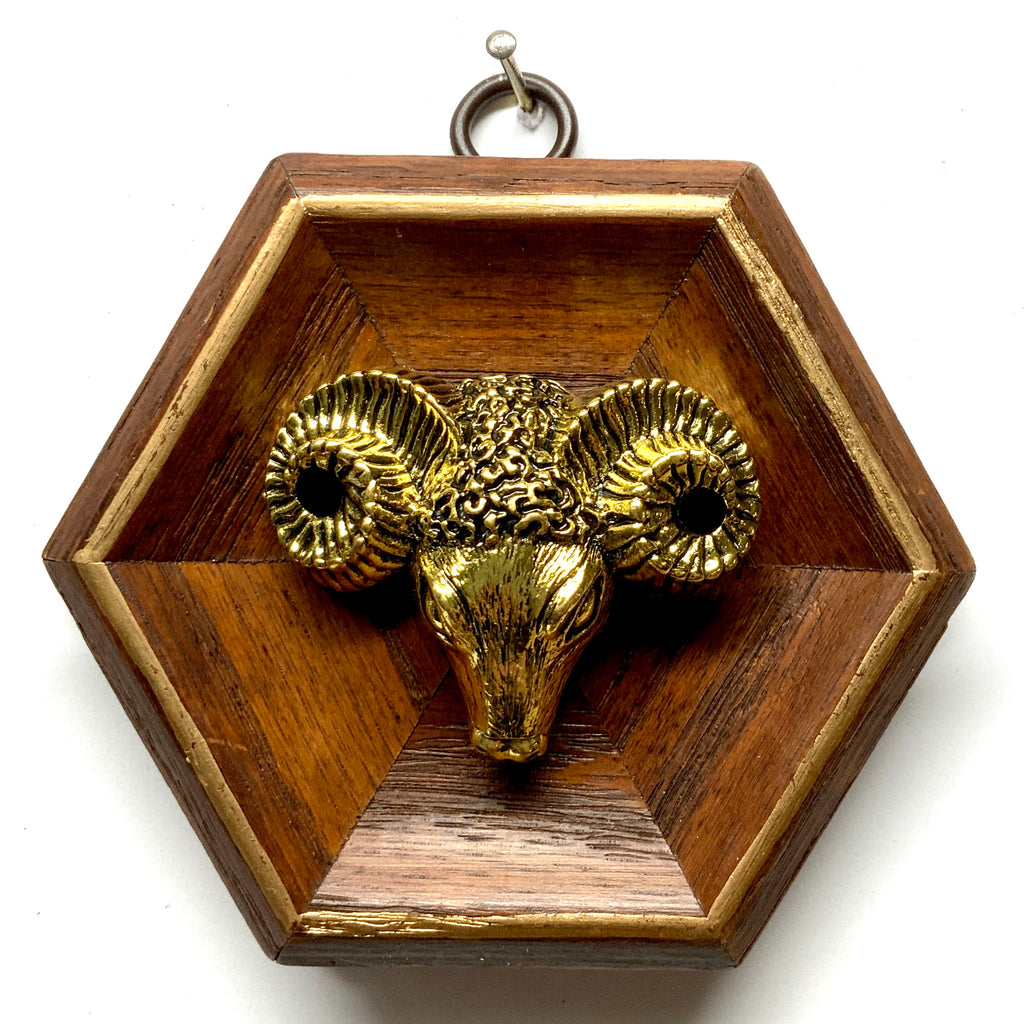 Wooden Frame with Ram (4