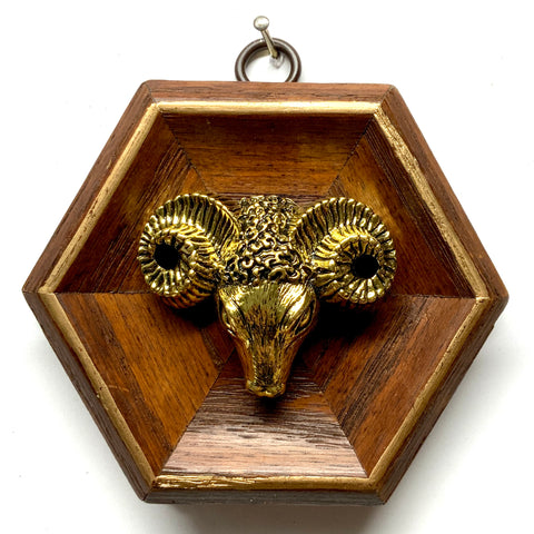 Wooden Frame with Ram (4